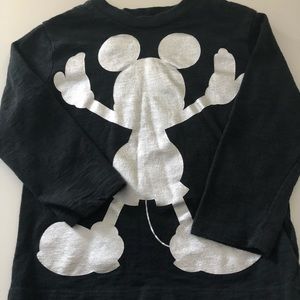 Silver Mickey Mouse Top